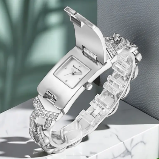 Luxury Diamond bracelet lady gold high quality watch