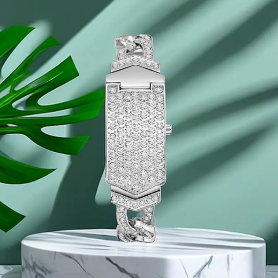 Luxury Diamond bracelet lady gold high quality watch