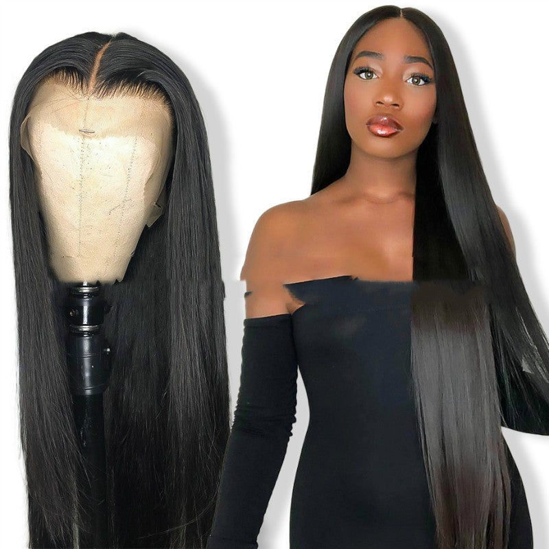 Thin Long Straight Hair Wig