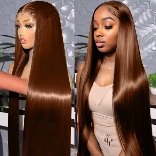 Pre plucked HD lace front wig humain hair