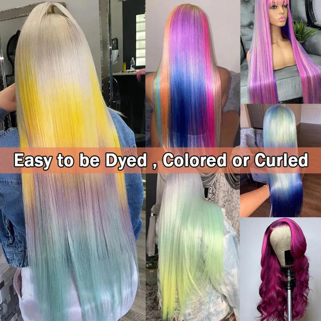 Front lace 13*4  blonde human hair wig