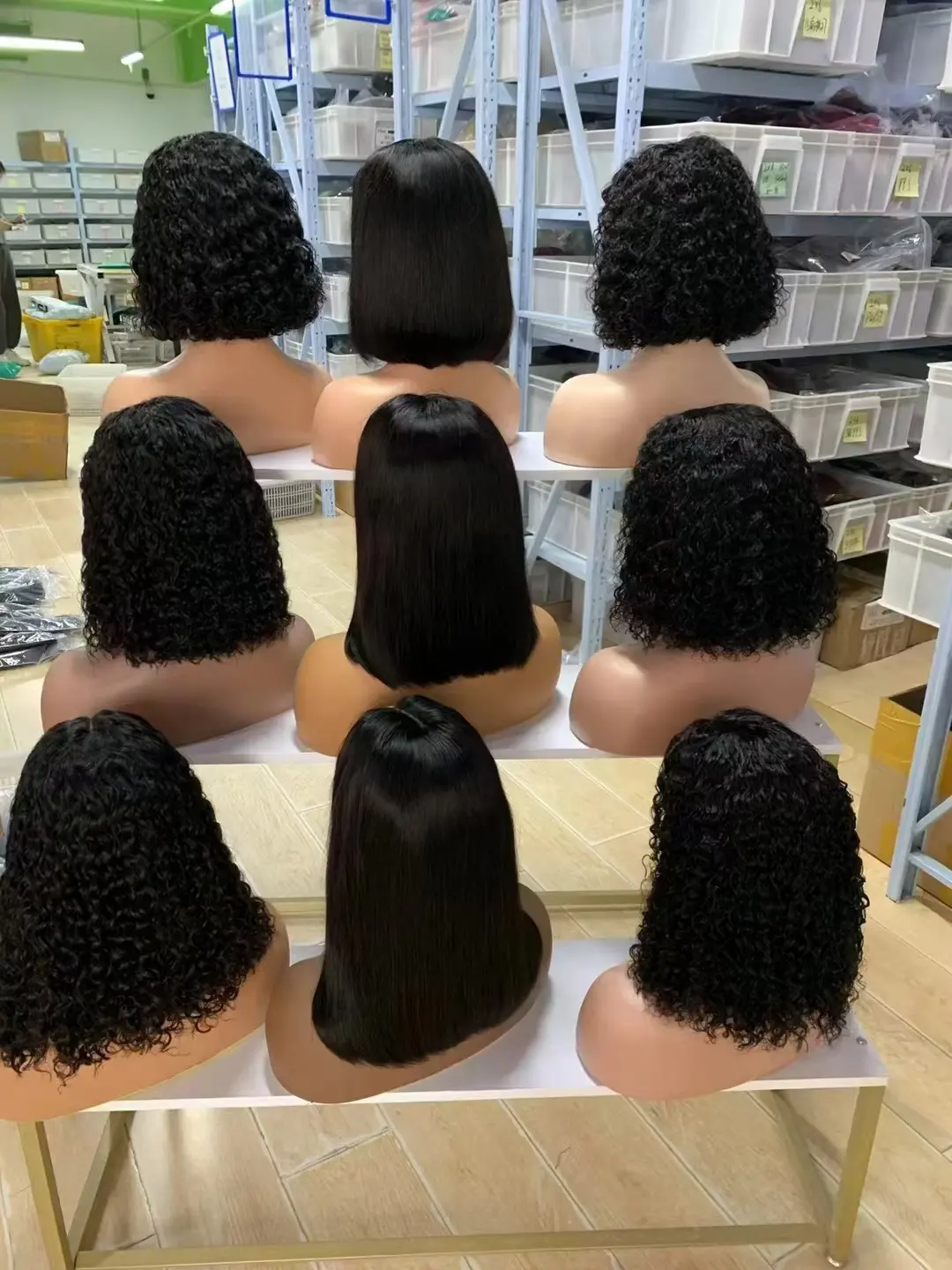 Short bob human hair gluless frontal hd lace