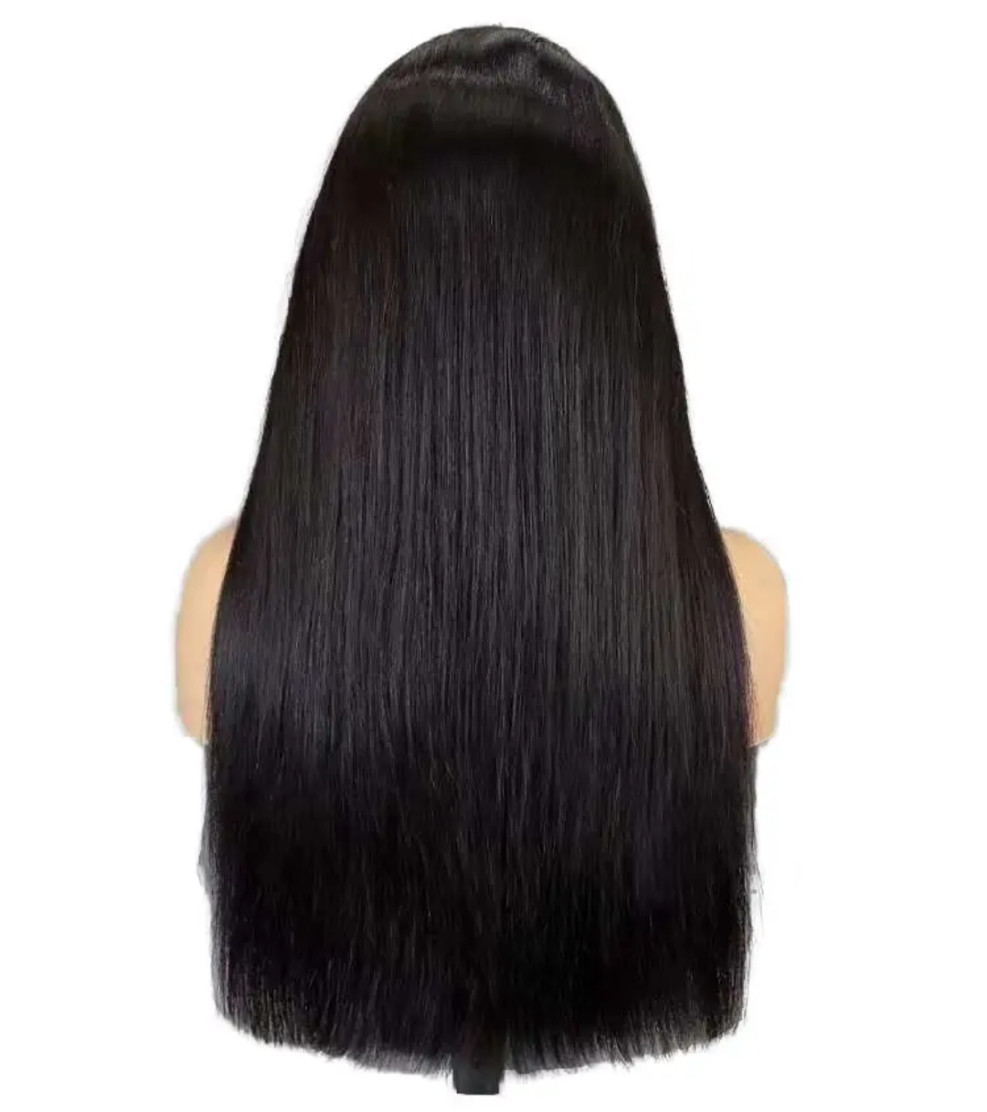 Thick raw chinese hair preplucked HD lace