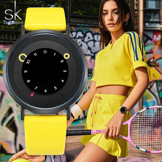 SK  createive design women watch