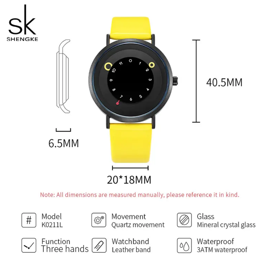 SK  createive design women watch