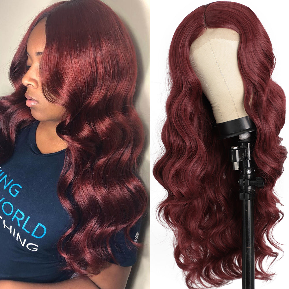 Wavy Curly Head Cover Wig
